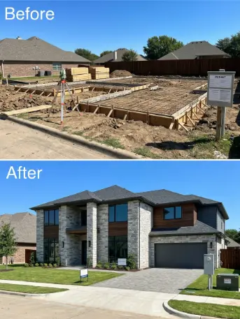 custom home builder in dallas tx