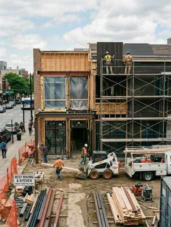 resturant construction in dallas