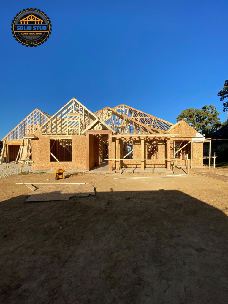 custom framing house in dallas tx