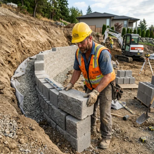 Choosing the Right Retaining Wall Material in Dallas TX