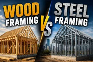 Wood Framing vs Steel Framing